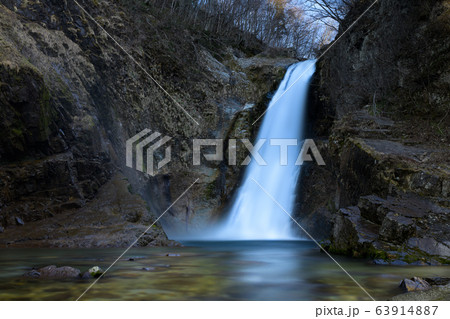早朝早春の宮城秋保大滝 早朝早春の宮城秋保大滝 63914887