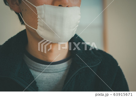 布マスク 63915671