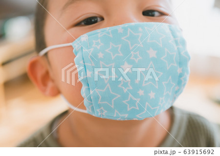 布マスク　こども  63915692