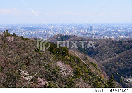 高尾山稲荷山展望台より 63915806