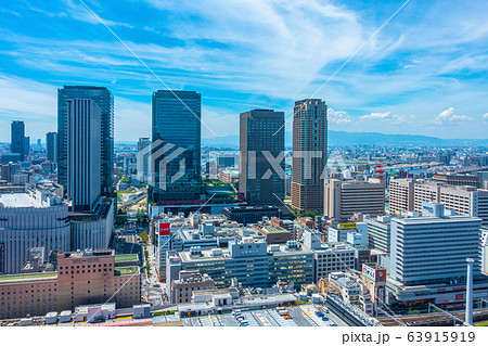 梅田の超高層ビル群 梅田の超高層ビル群 63915919