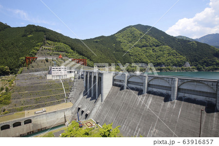 大滝ダム　吉野　奈良県吉野　ダム 63916857