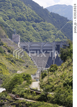 大滝ダム　吉野　奈良県吉野　ダム 63916924