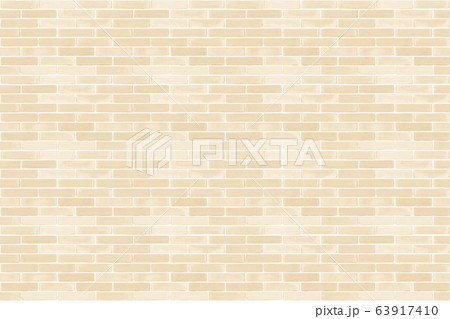 Brick wall texture pattern background in natural light ancient cream beige yellow brown color 63917410