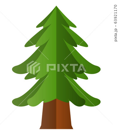 針葉樹のイラスト素材