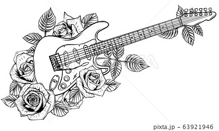 『classical guitar』蜜蝋画　イラスト　インテリア　絵画　ギター classical guitar』蜜蝋画 イラスト インテリア 絵画 ギター