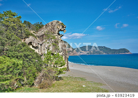 【獅子岩】 三重県熊野市井戸町 63923419