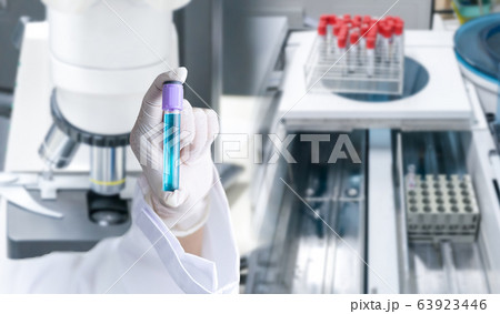 Medical vaccine Cure virus In the science laboratory corona virus covid-19 63923446