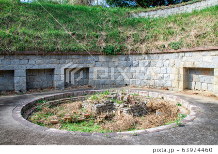 陸軍芸予要塞来島要塞 砲座跡 愛媛県今治市小島 陸軍芸予要塞来島要塞 砲座跡 愛媛県今治市小島 63924460