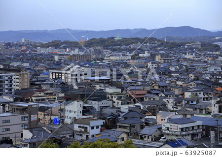 荒尾市 四ツ山神社 大牟田市街、 荒尾市 四ツ山神社 大牟田市街、 63925087