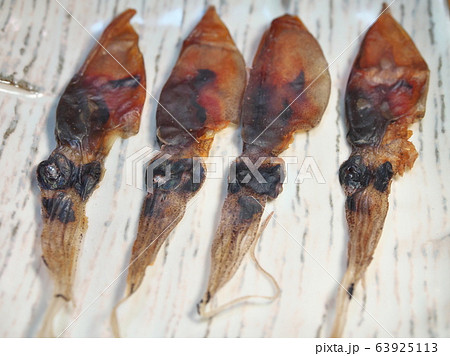 ホタルイカの姿干し 63925113