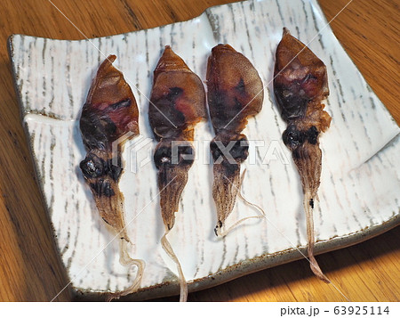 ホタルイカの姿干し 63925114