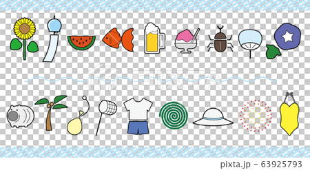 夏 アイコン 夏 アイコン 63925793