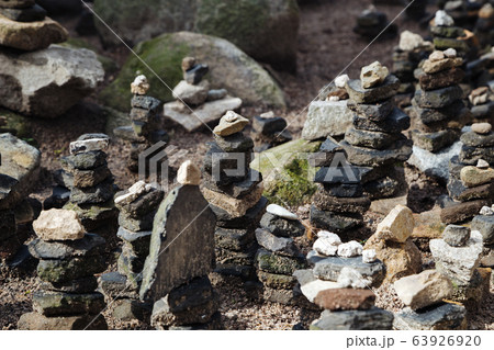 Stone tower at Bulguksa Temple UNESCO World Heritage in Gyeongju, Korea 63926920