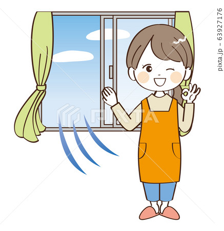 女性、換気 63927176