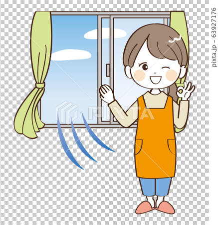 女性、換気 63927176