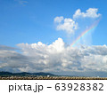 【沖縄・竹富島】スコールと虹 63928382