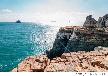 Taejongdae cliff and sea in Busan, Korea Taejongdae cliff and sea in Busan, Korea 63928511