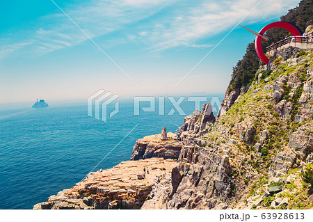 view of Taejongdae cliff and sea in Busan, Korea view of Taejongdae cliff and sea in Busan, Korea 63928613