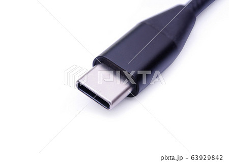 USB Type C, USB-C isolated on white background USB Type C, USB-C isolated on white background 63929842