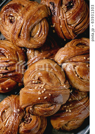 Swedish cinnamon sweet buns 63931303