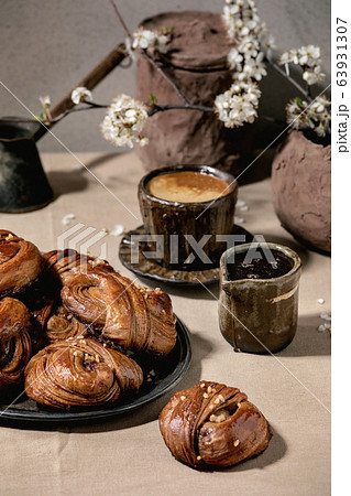 Swedish cinnamon sweet buns 63931307