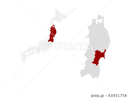 【宮城県】 東北地方 日本 63931758