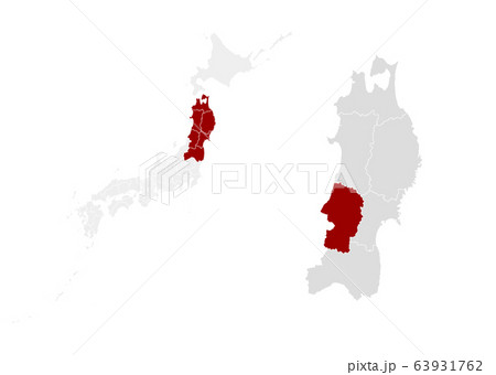 【山形県】 東北地方 日本 63931762