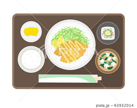 白身魚のフライ定食 63932014