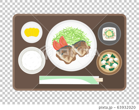 さばの味噌煮定食 63932020