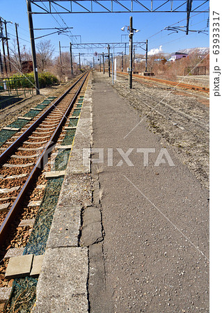早春の北海道白老町JR萩野駅の風景を撮影 早春の北海道白老町JR萩野駅の風景を撮影 63933317