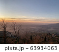 イタリア　トスカーナ地方　夕日 63934063
