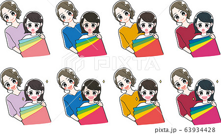 パーソナルカラー診断の様子 63934428