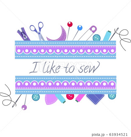 Banner layout for sewing and crafts workshop 63934521