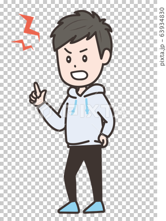 Men arguing pose illustration Men arguing pose illustration 63934830