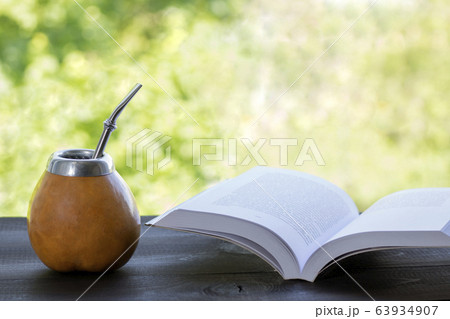 yerba mate drink 63934907
