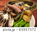 Fresh ingredients prepared for Japanese style barbecue 63937372