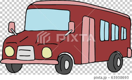 Bonnet bus seen diagonally from the front 63938693