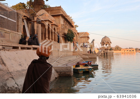 インド　ジャイサルメール  Gadisar Lake  63941036