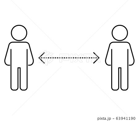 ソーシャルディスタンシング ソーシャルディスタンシング 63941190