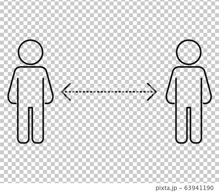 ソーシャルディスタンシング ソーシャルディスタンシング 63941190