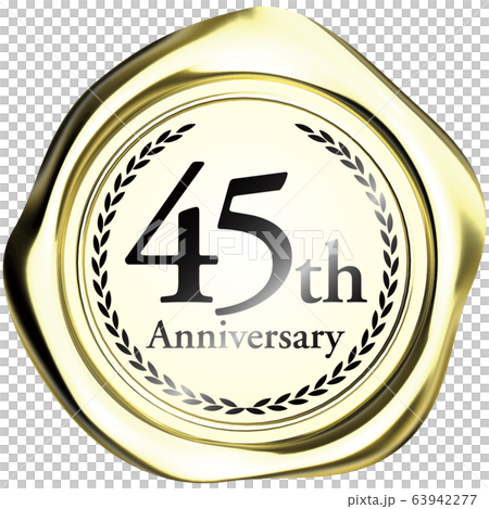 矢量插圖設計AI標誌密封蠟密封蠟豪華周年 63942277