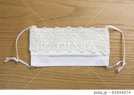 手作りマスク　ハンドメイド　物撮り 63944074
