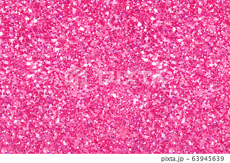 グリッター背景 キラキラ ラメ素材 ピンクの写真素材