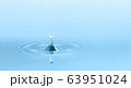 Water drop and circle ripple 63951024