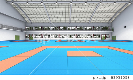 空手試合　イラスト52 63951033