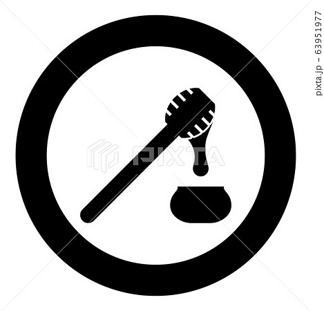 Honey drips from honey spoon into pot Stick with Honey drips from honey spoon into pot Stick with 63951977