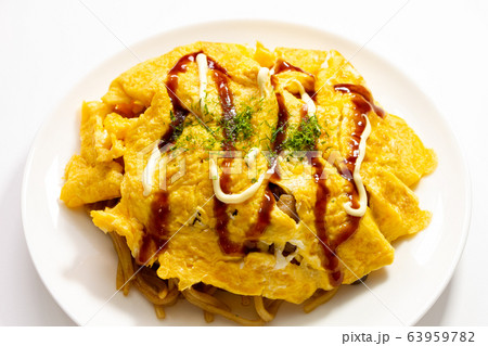 オムそば･オム焼きそば。 63959782