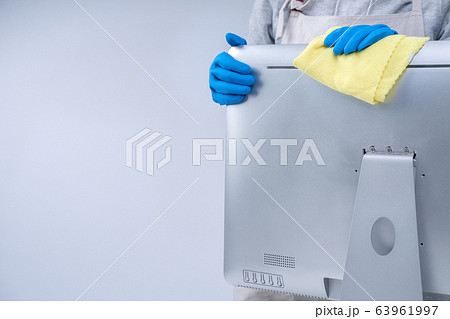 掃除 クリーニング 清掃中 63961997