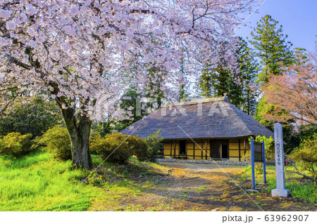 桜咲く阿久沢家住宅 63962907